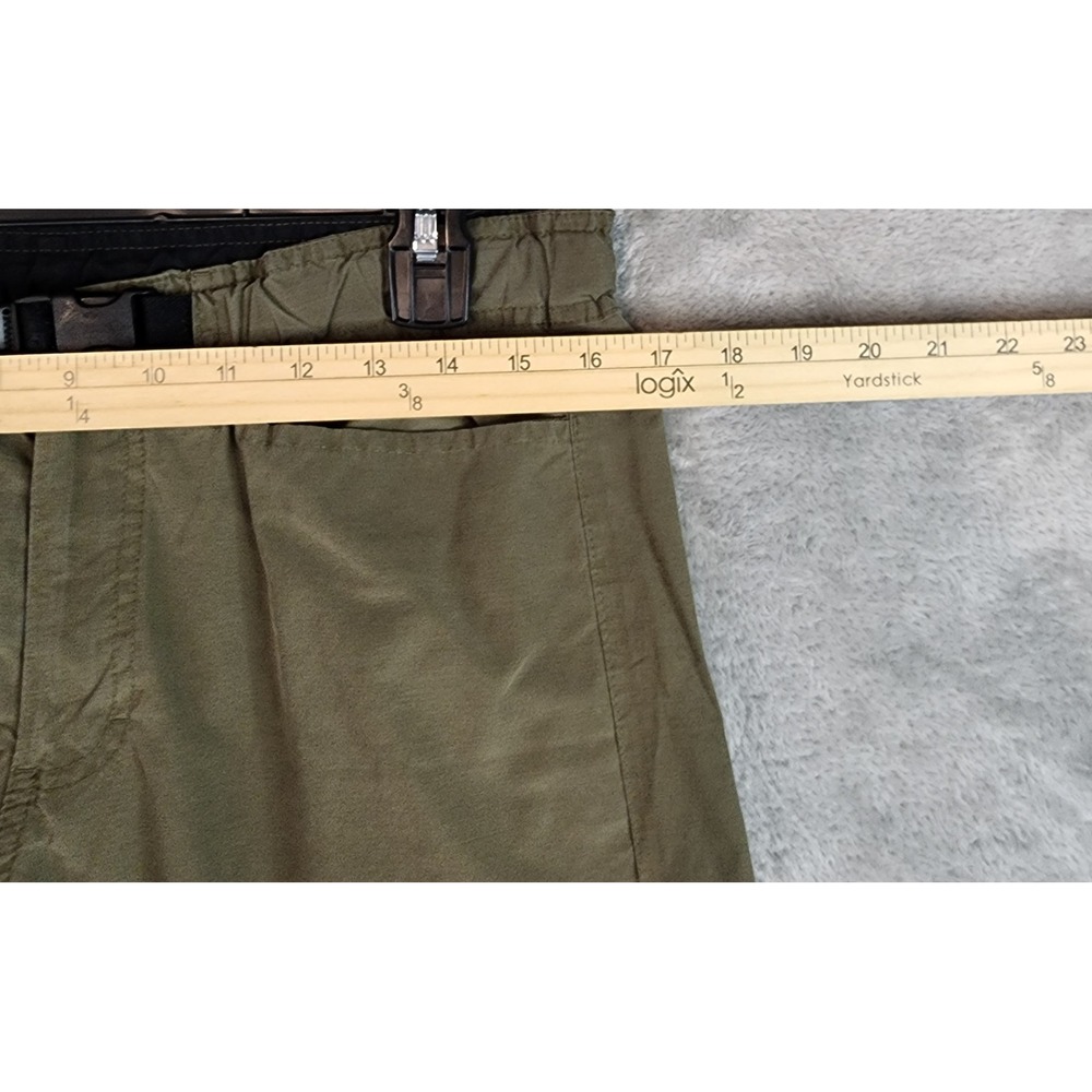 Prana Pants Womens Large Olive Green Cargo Utility Outdoor Hiking Casual - Picture 4 of 12